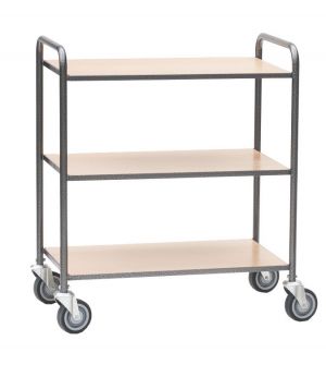 Etagenwagen Serie "profi" mit 3 Bodenplatten